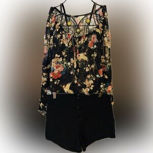 2 for $10!! 🔥SALE🔥Off-the-shoulder top with flounced sleeves